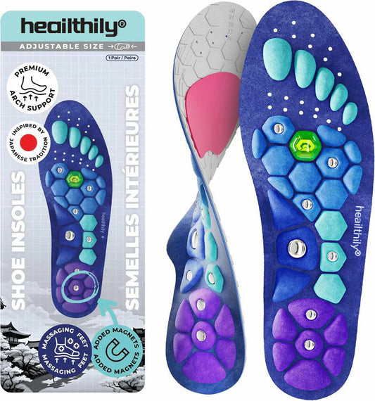 Heailthily® Magnetic Massage Insoles – Relieve Foot Pain & Improve Circulation Naturally