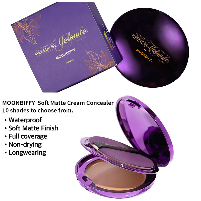Final 3 Hours: 60%OFF-Evanesce Soft Matte Cream Concealer with Brush FREE !